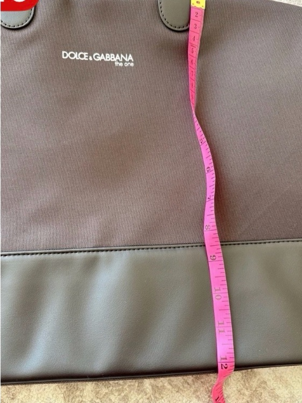 Dolce & Gabbana Men’s Dark Brown Duffel with Leather Trim - Picture 12 of 15